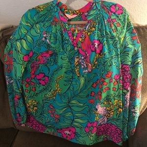 Lilly Pulitzer Elsa Blouse Size XS